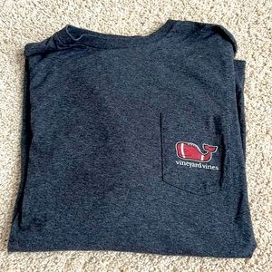 Men’s Vineyard Vines football long sleeve t shirt